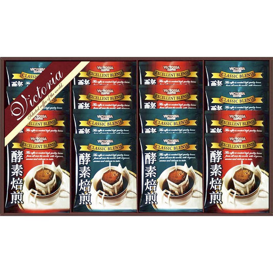 ビクトリア珈琲 酵素焙煎ドリップコーヒーセット