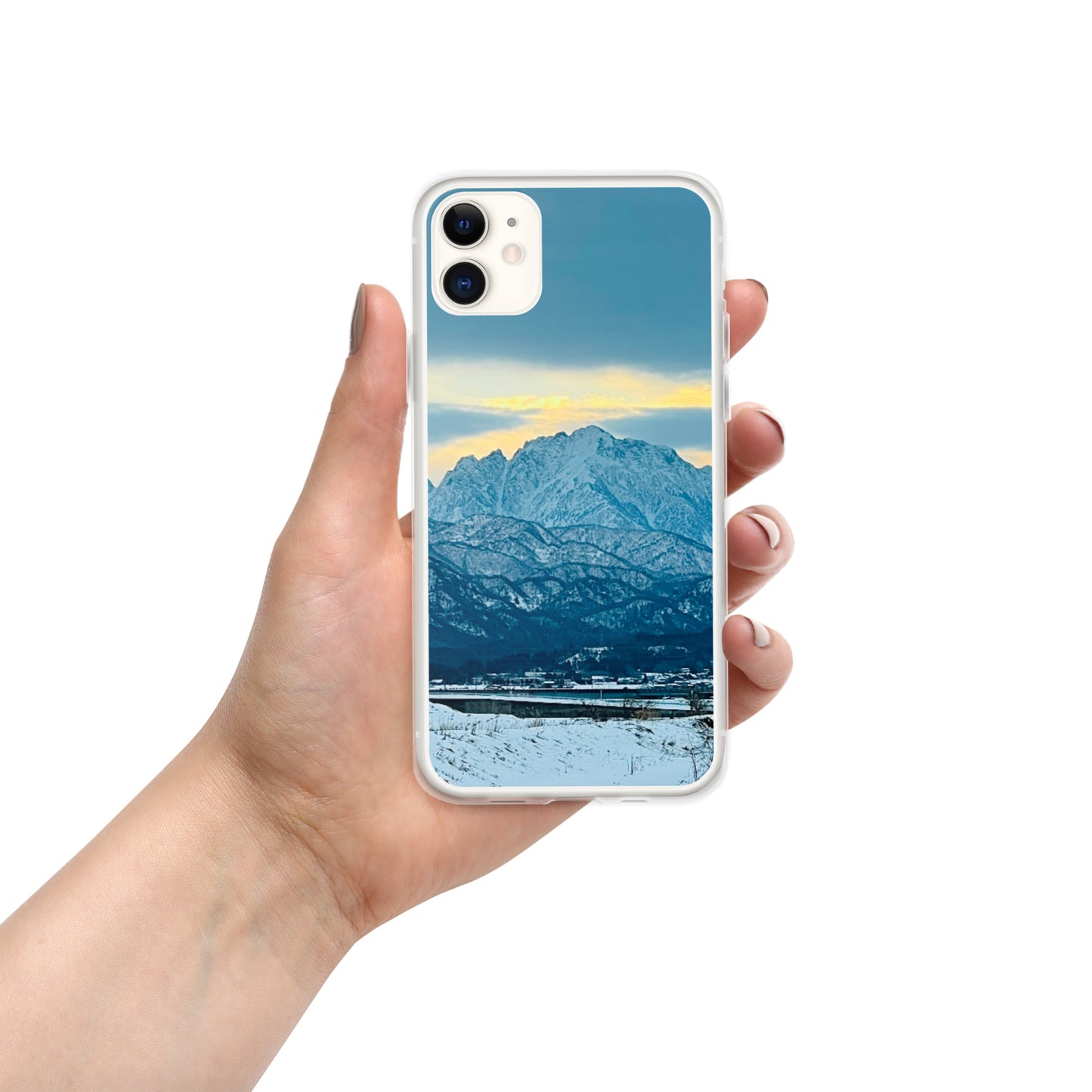 iPhoneケース(立山連峰・剱岳 つるぎだけ)