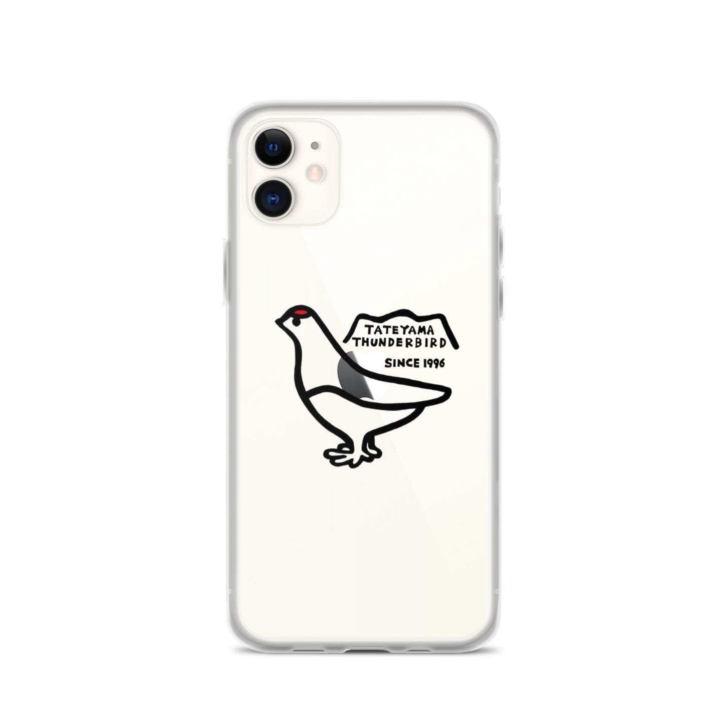 iPhoneケース(雷鳥くん)