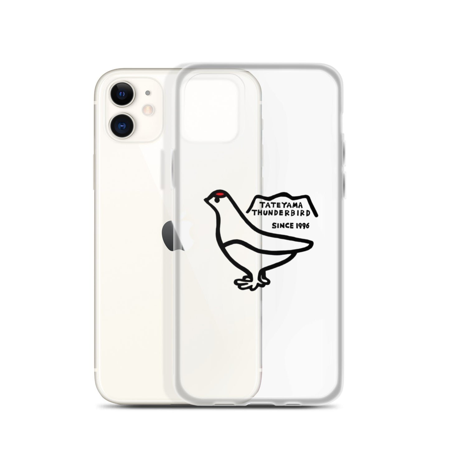 iPhoneケース(雷鳥くん)