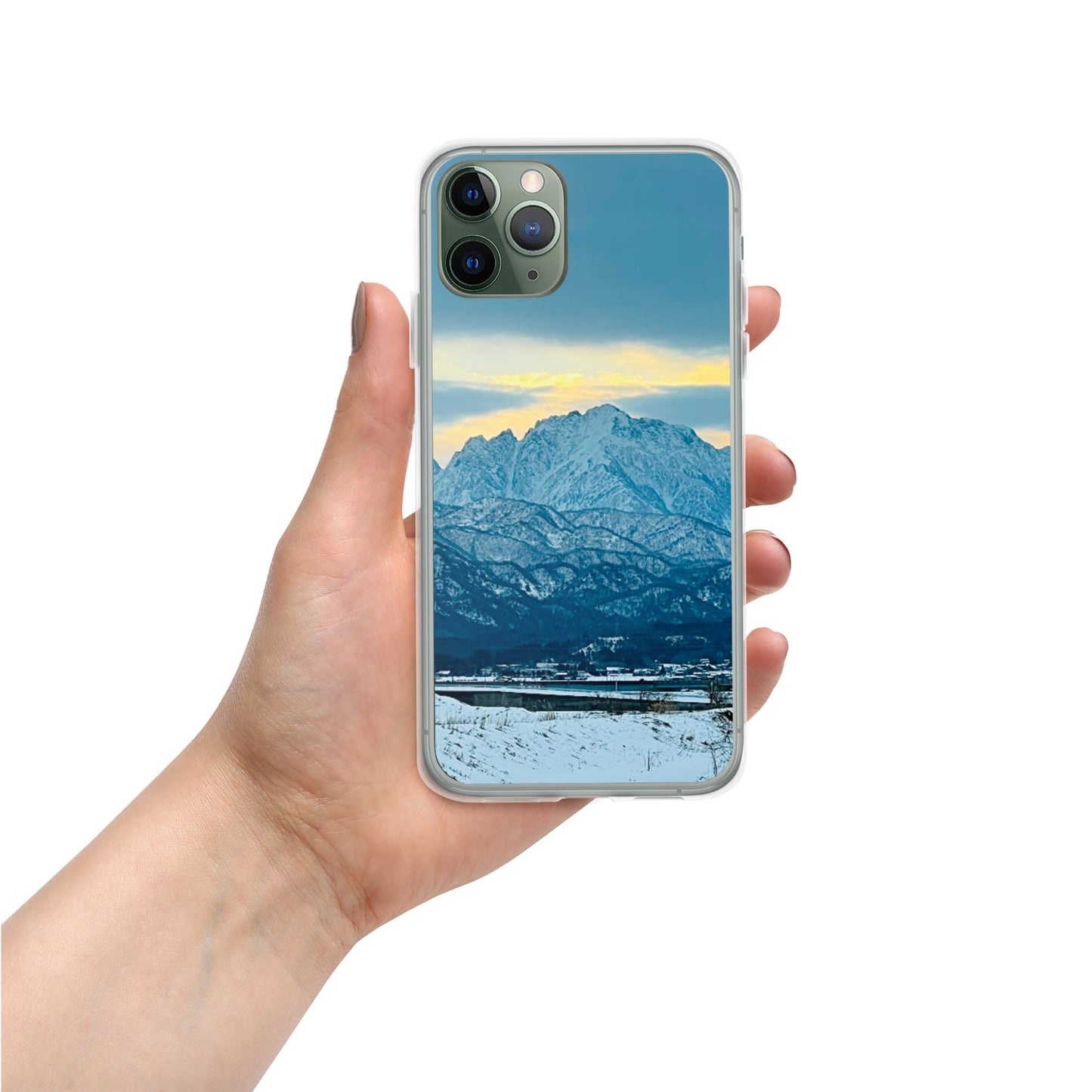iPhoneケース(立山連峰・剱岳 つるぎだけ)
