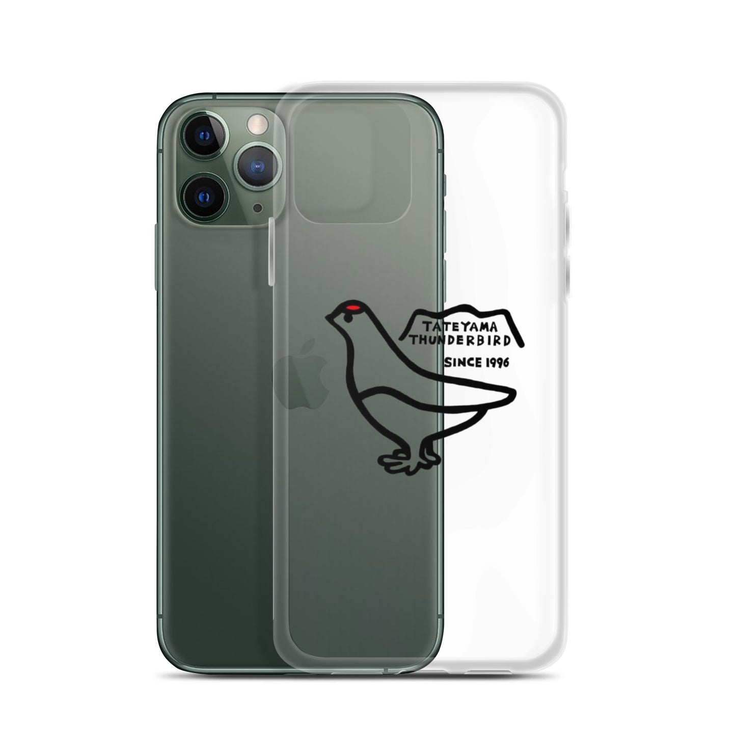 iPhoneケース(雷鳥くん)
