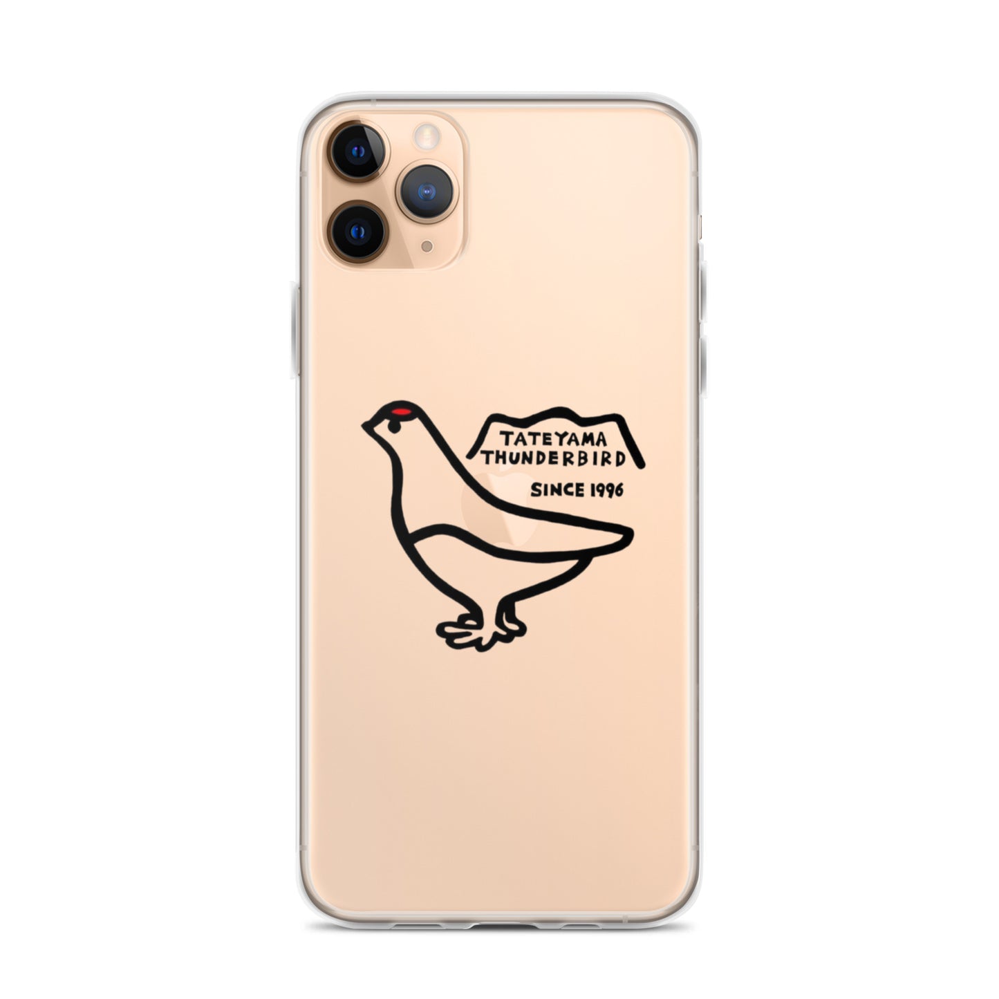 iPhoneケース(雷鳥くん)