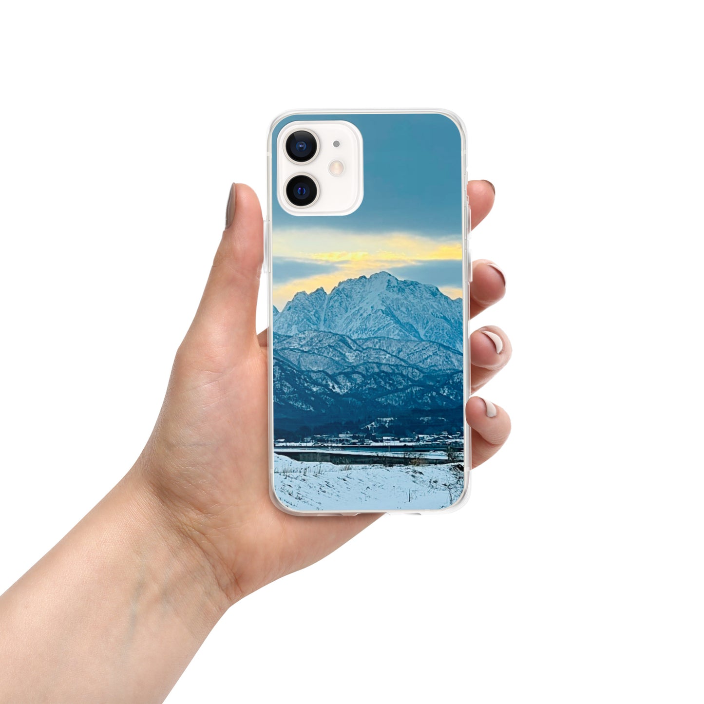 iPhoneケース(立山連峰・剱岳 つるぎだけ)