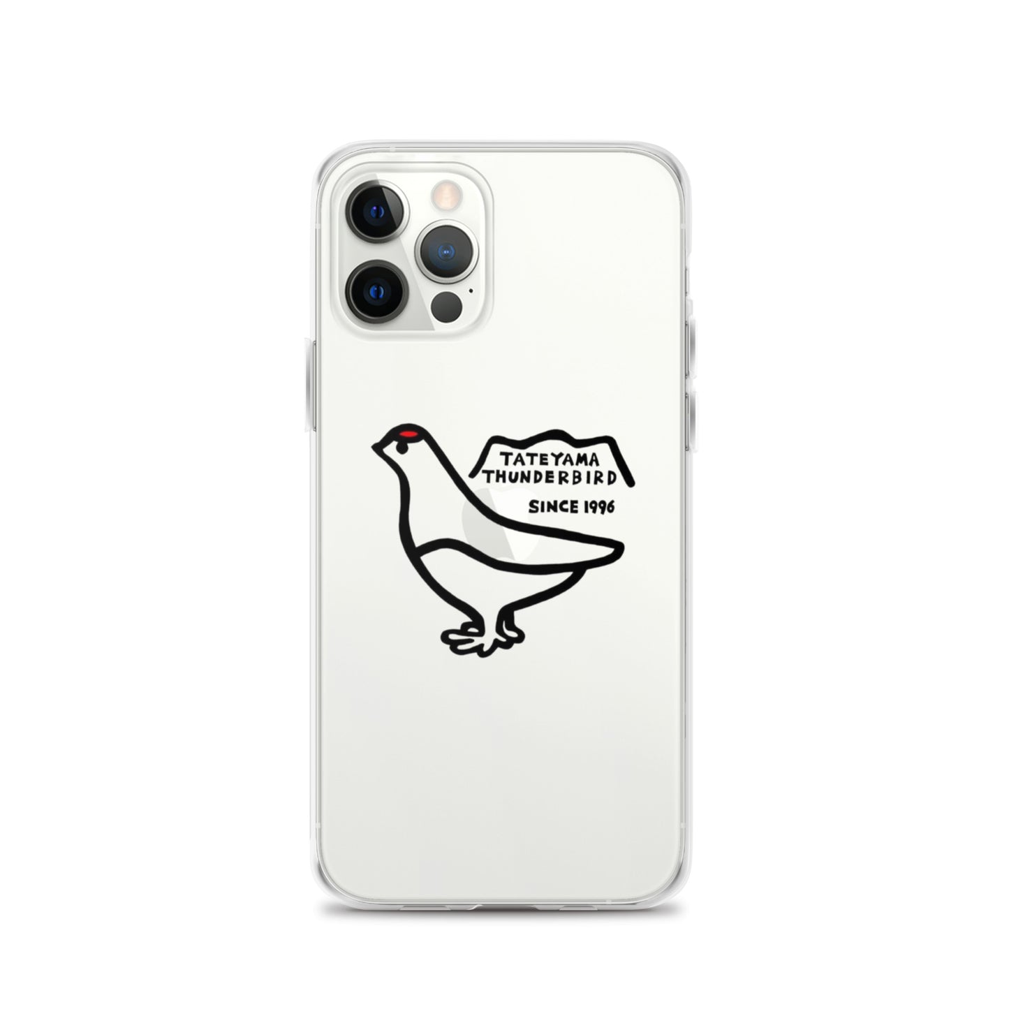 iPhoneケース(雷鳥くん)