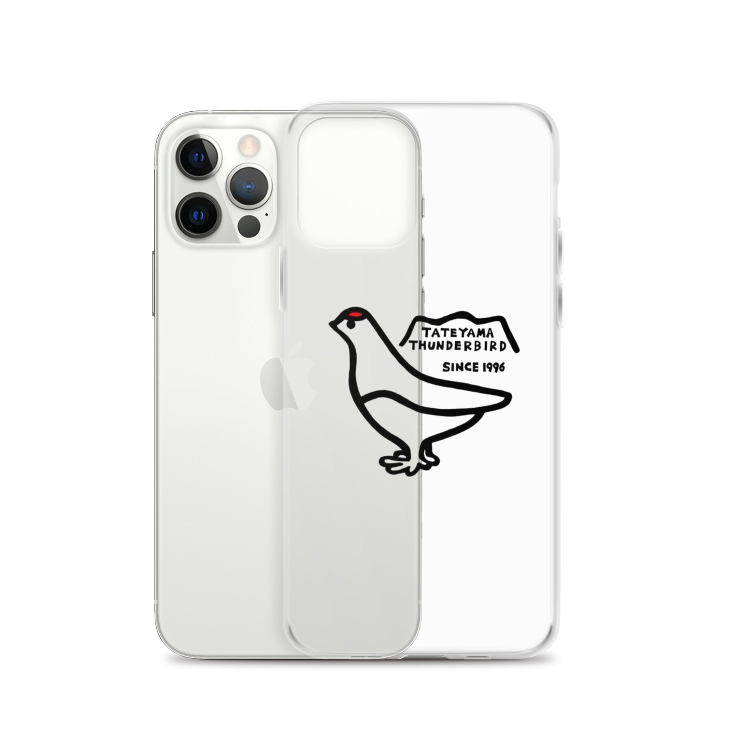 iPhoneケース(雷鳥くん)