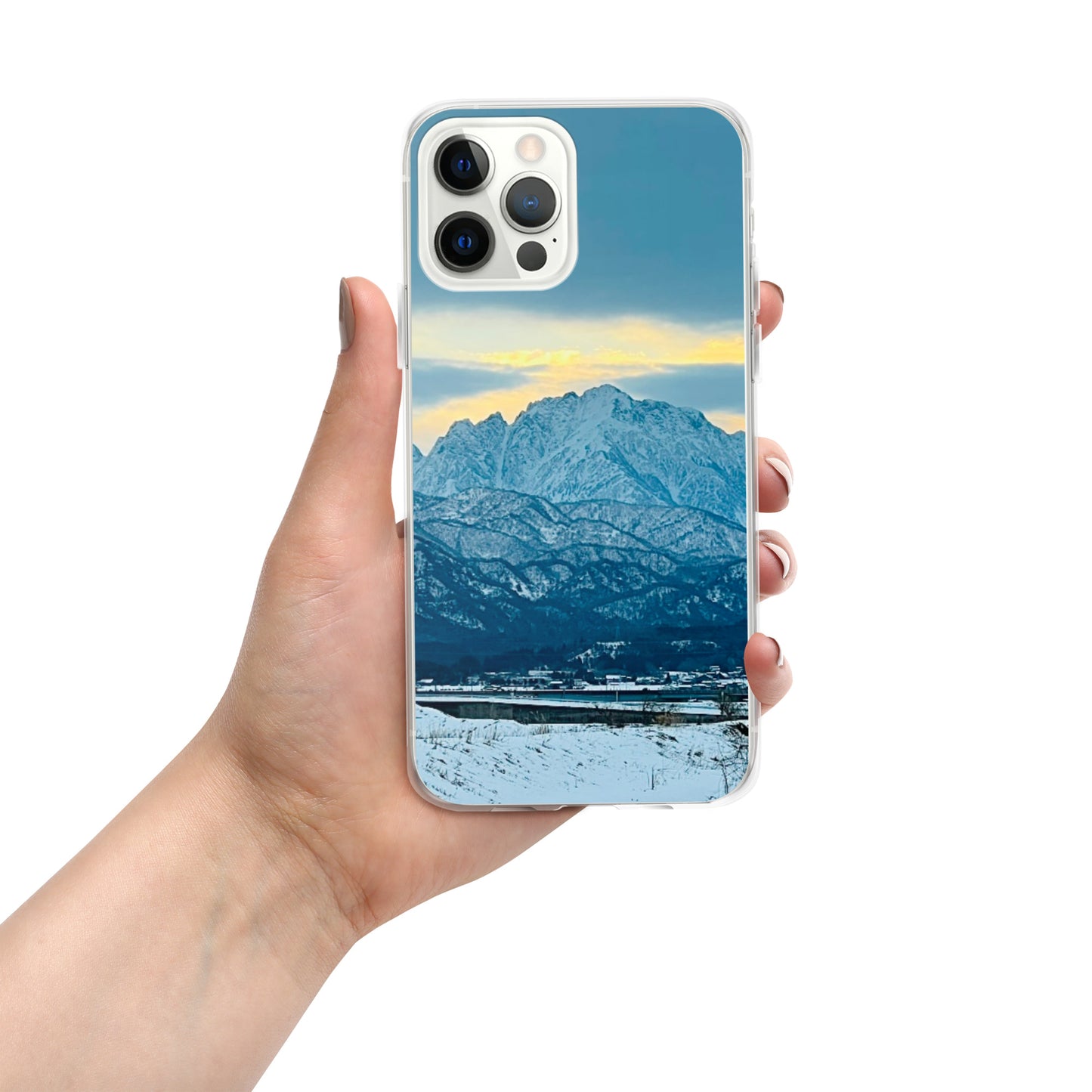 iPhoneケース(立山連峰・剱岳 つるぎだけ)