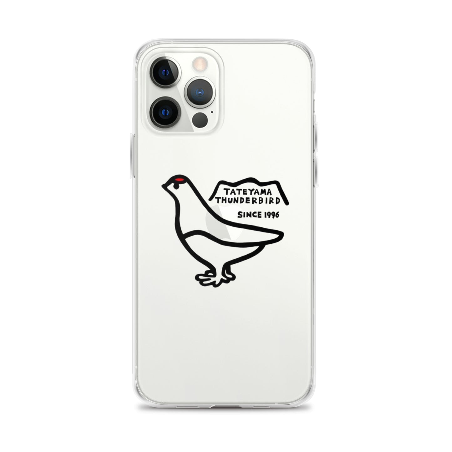 iPhoneケース(雷鳥くん)