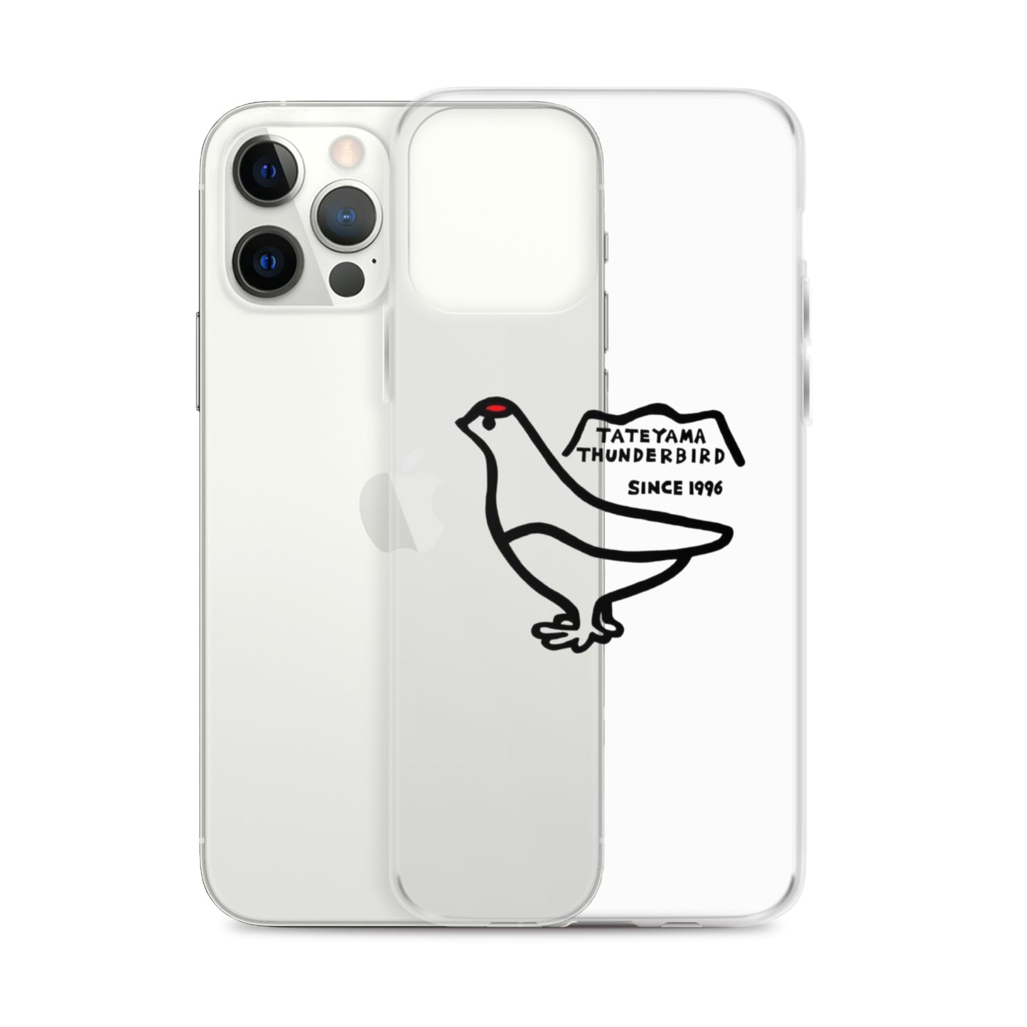 iPhoneケース(雷鳥くん)