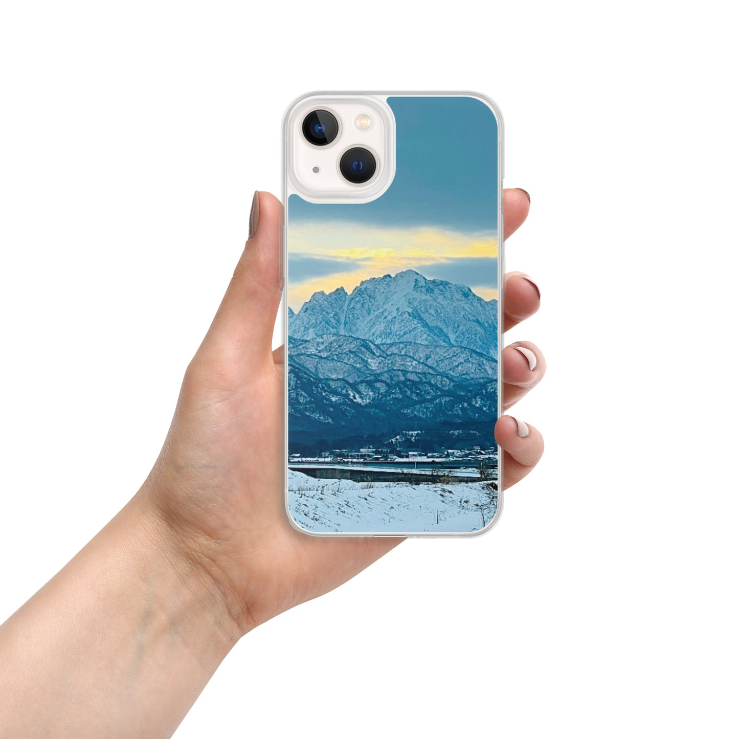 iPhoneケース(立山連峰・剱岳 つるぎだけ)