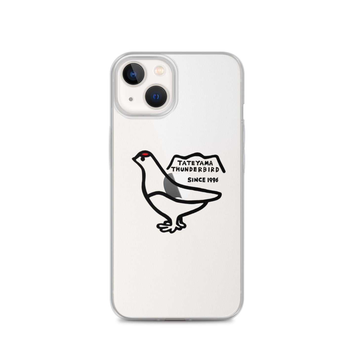 iPhoneケース(雷鳥くん)
