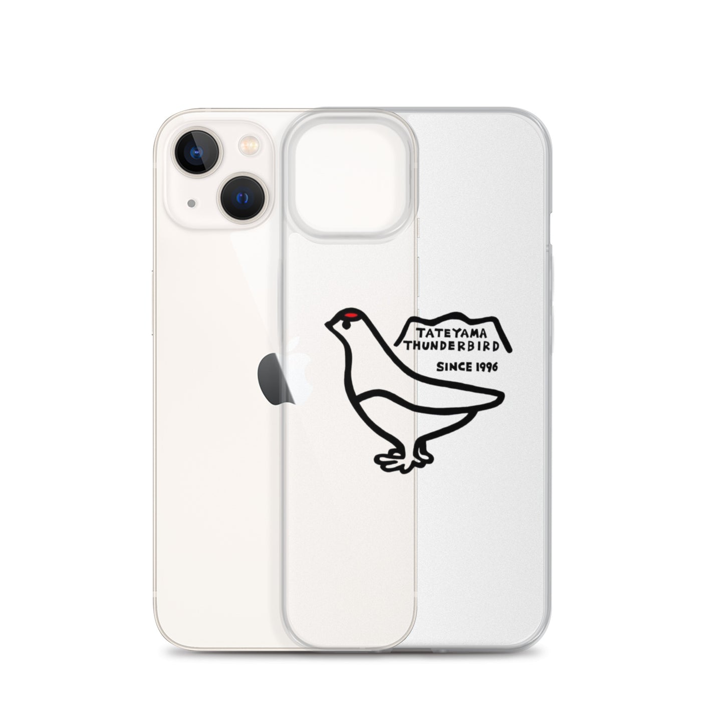 iPhoneケース(雷鳥くん)