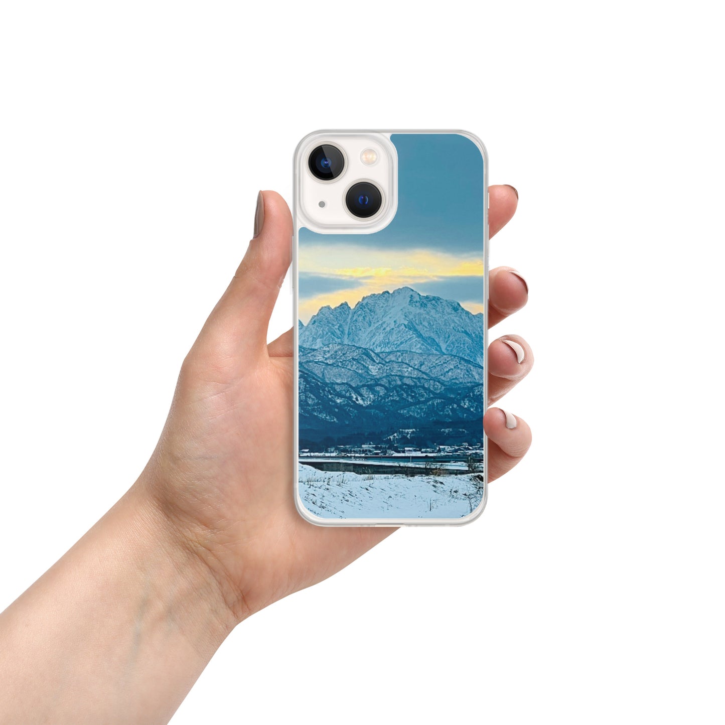 iPhoneケース(立山連峰・剱岳 つるぎだけ)