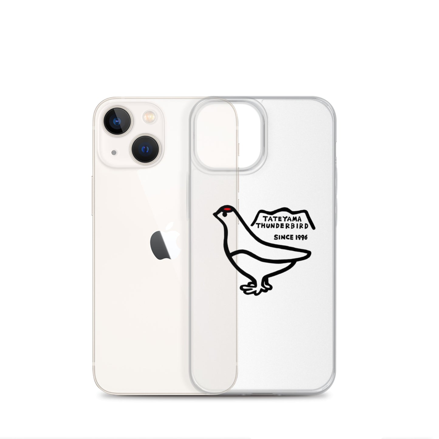 iPhoneケース(雷鳥くん)