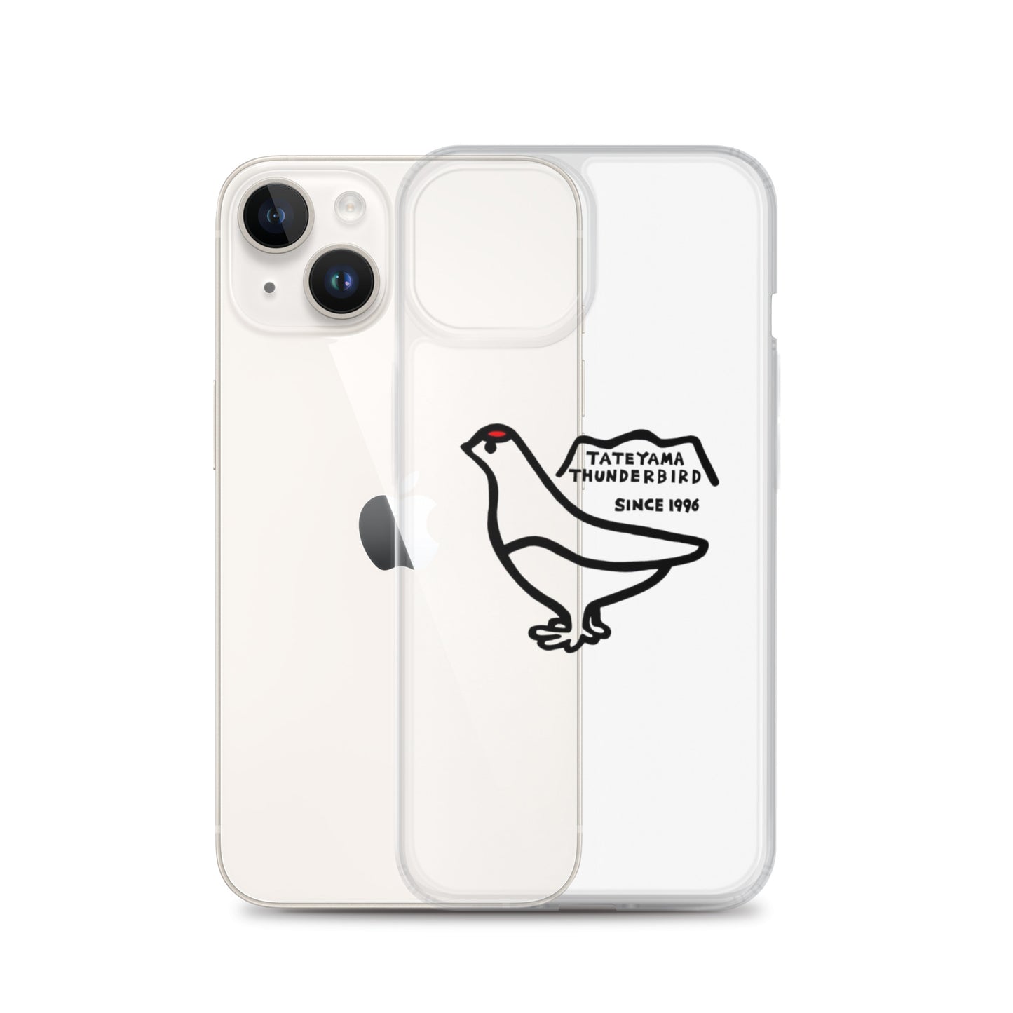 iPhoneケース(雷鳥くん)