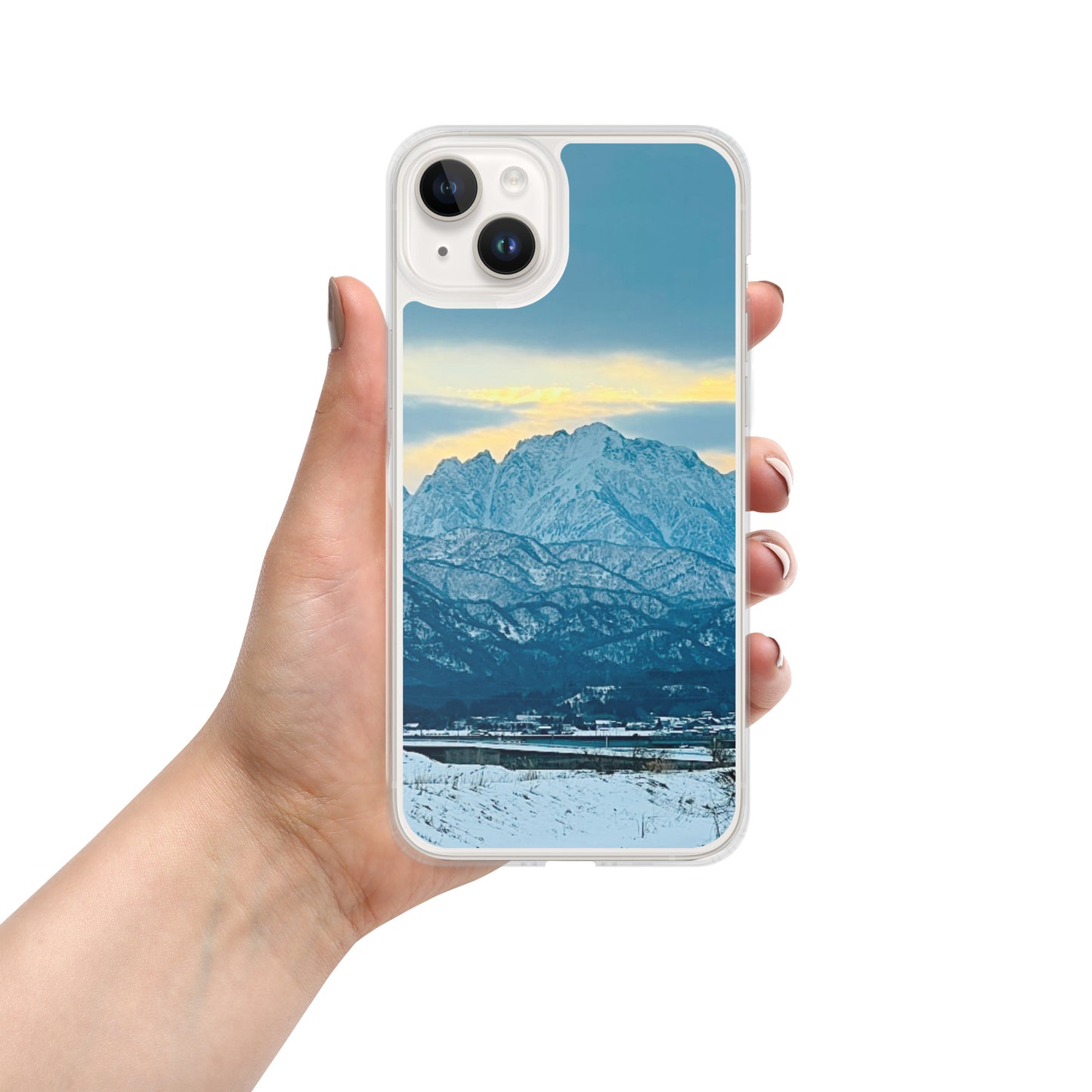 iPhoneケース(立山連峰・剱岳 つるぎだけ)