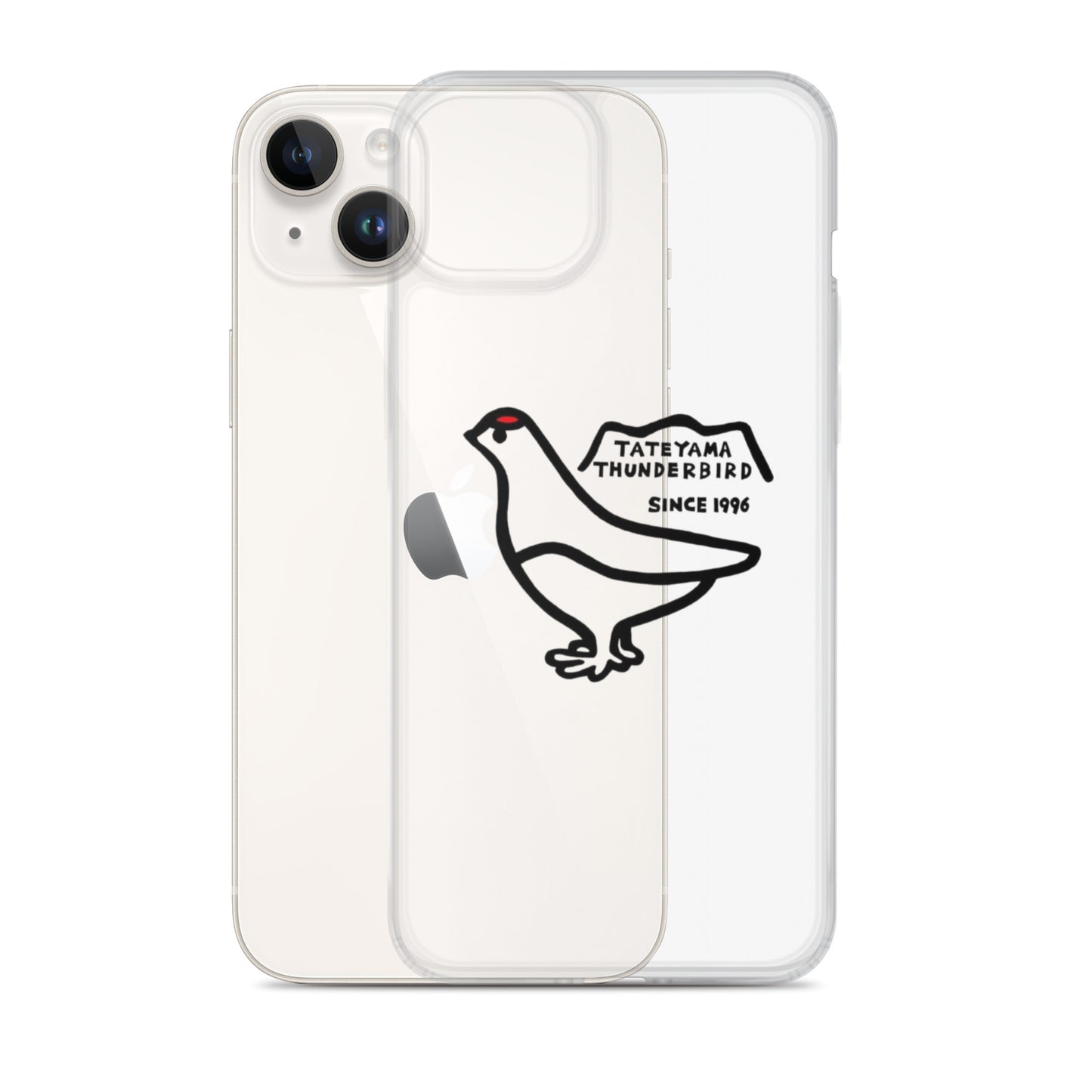 iPhoneケース(雷鳥くん)