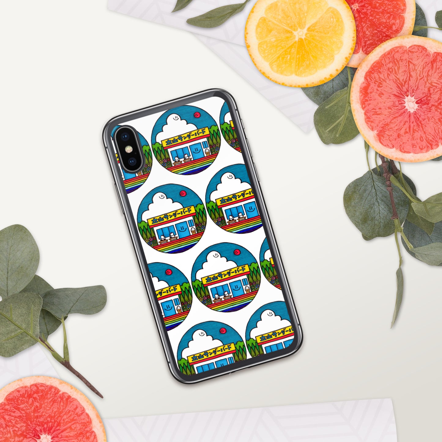 iPhoneケース(店舗デザイン・晴天)