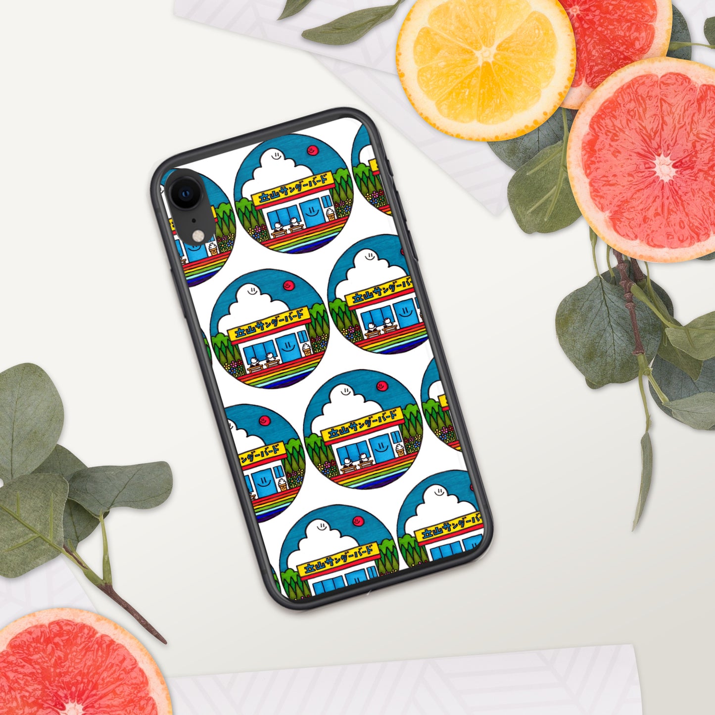 iPhoneケース(店舗デザイン・晴天)