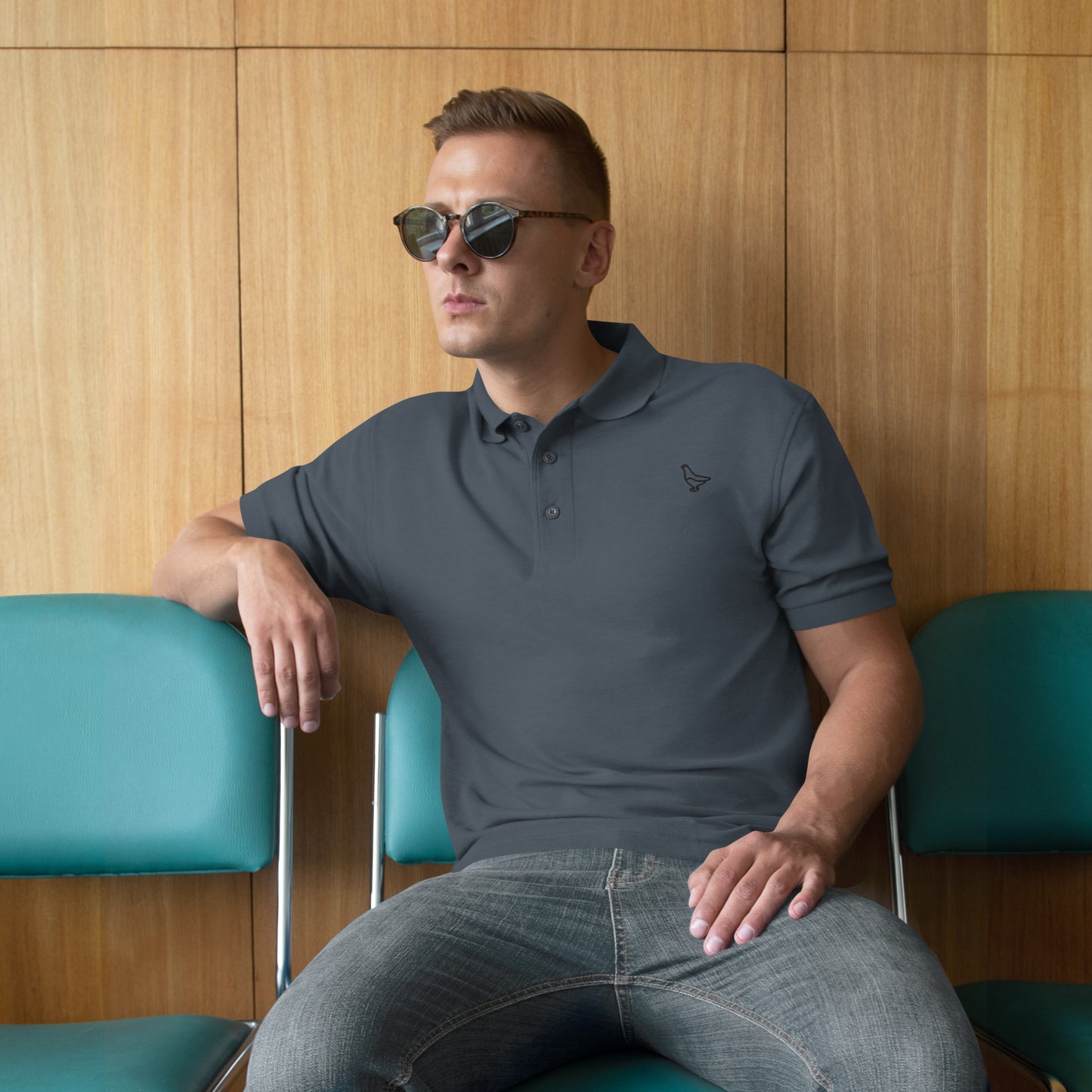 Men's Premium Polo Shirt (Raicho-kun)