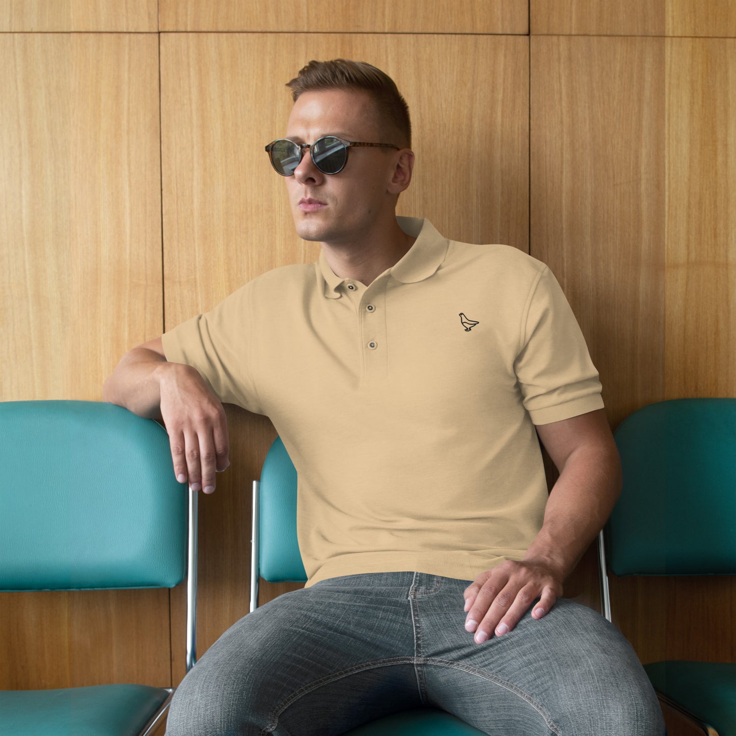 Men's Premium Polo Shirt (Raicho-kun)