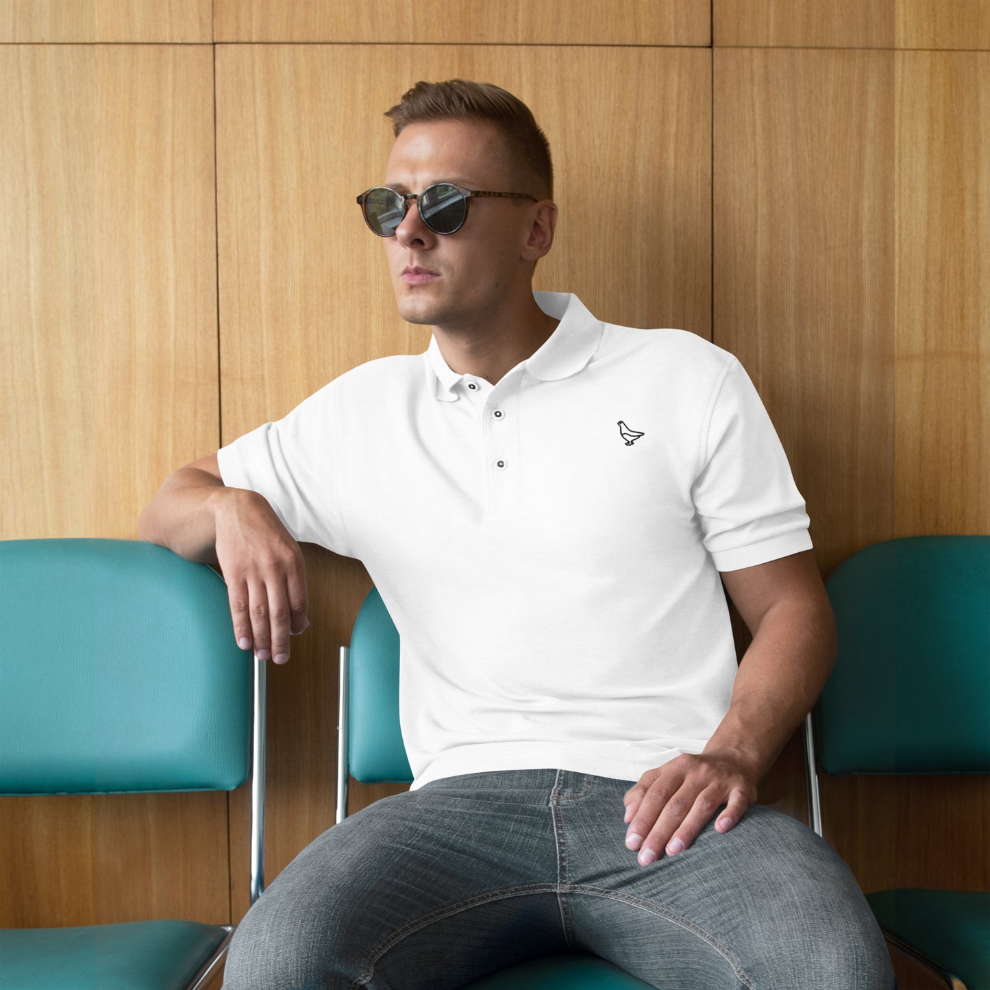 Men's Premium Polo Shirt (Raicho-kun)