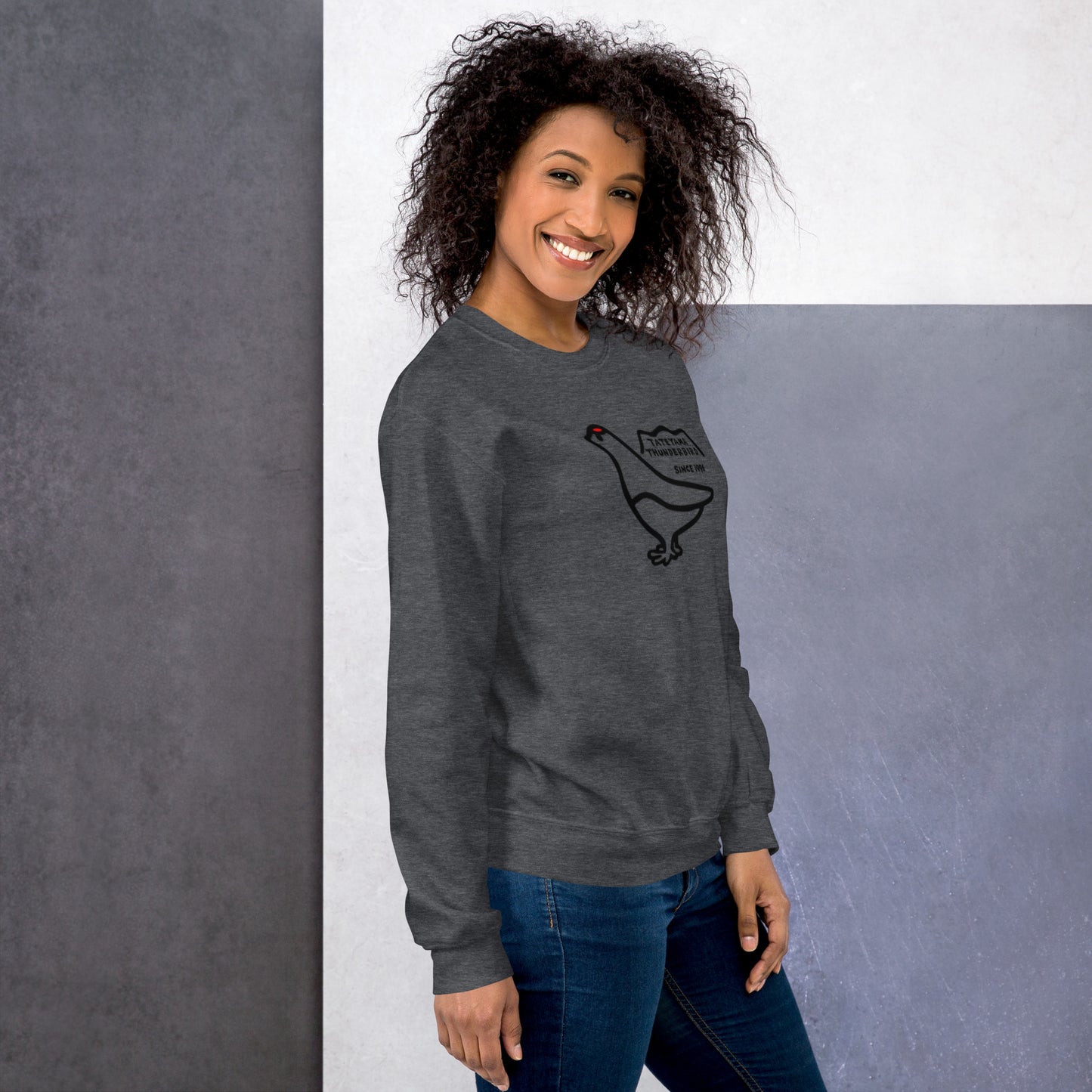 Sweatshirt (large Raicho-kun on the front & small logo on the back)
