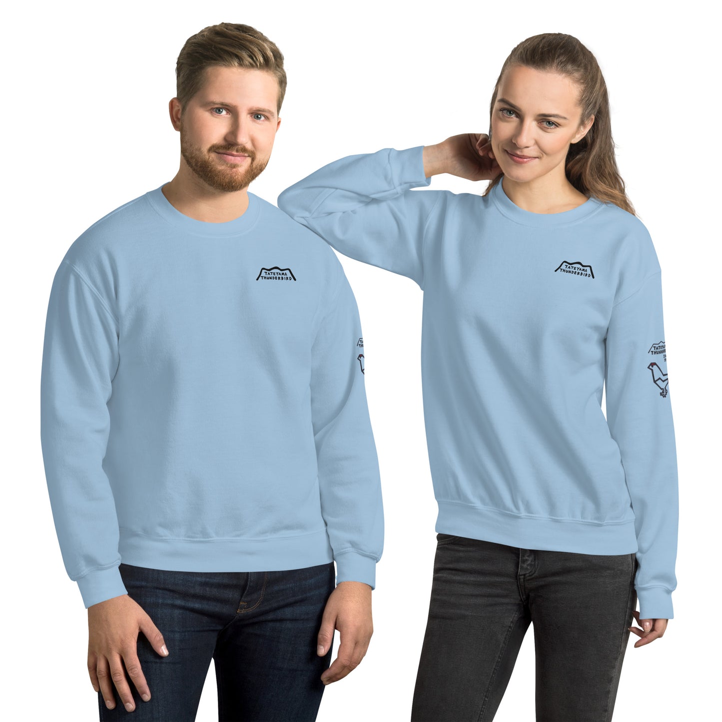 Sweatshirt (Logo on the front & Robot Raicho on the left sleeve)