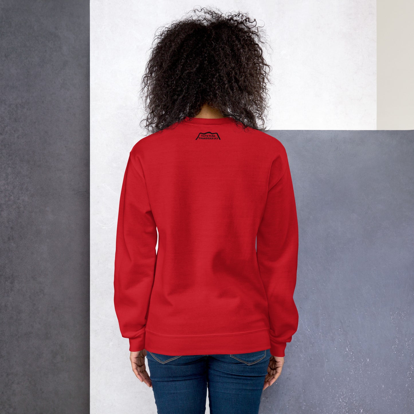 Sweatshirt (large Raicho-kun on the front & small logo on the back)