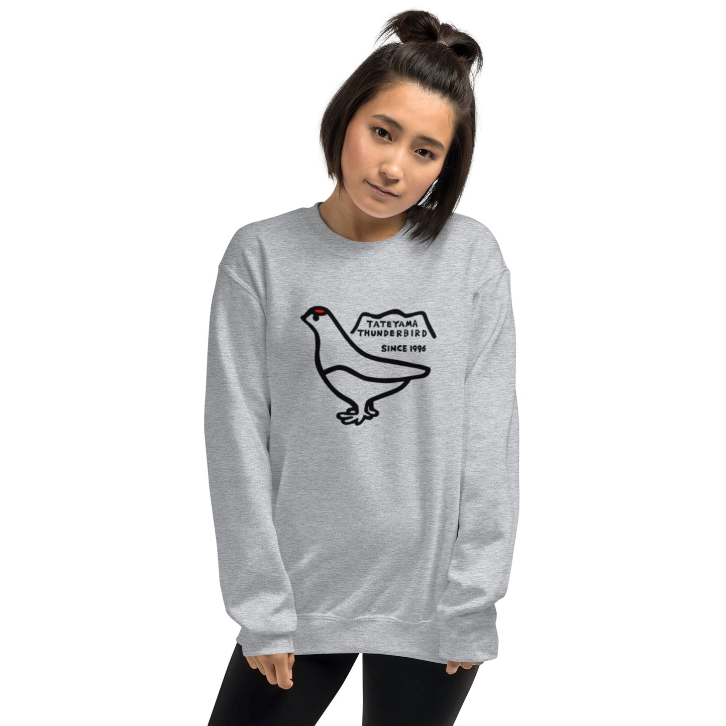 Sweatshirt (large Raicho-kun on the front & small logo on the back)