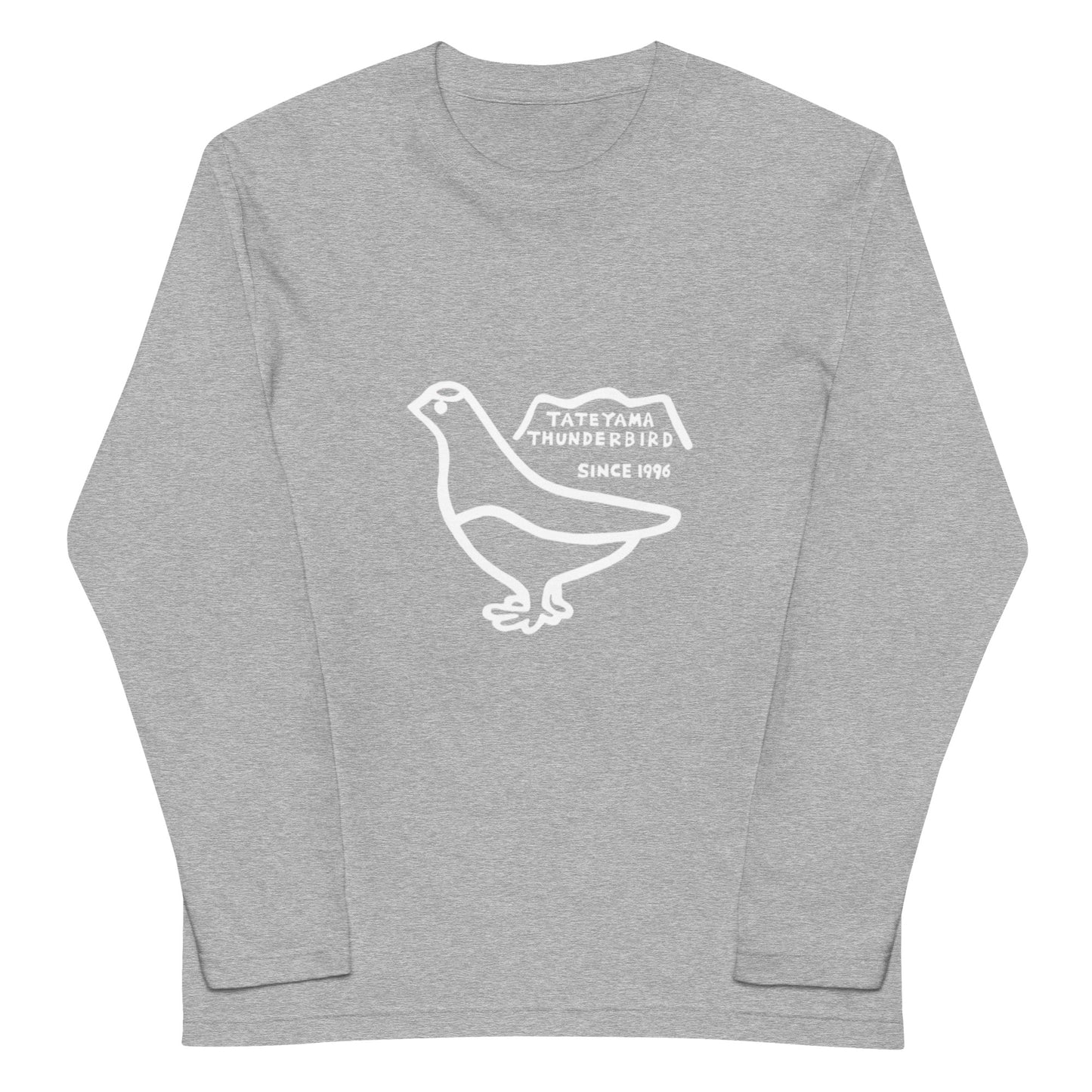 Long-sleeved T-shirt (Raicho-kun) Black, Navy, Turquoise, Heather Gray, Light Pink