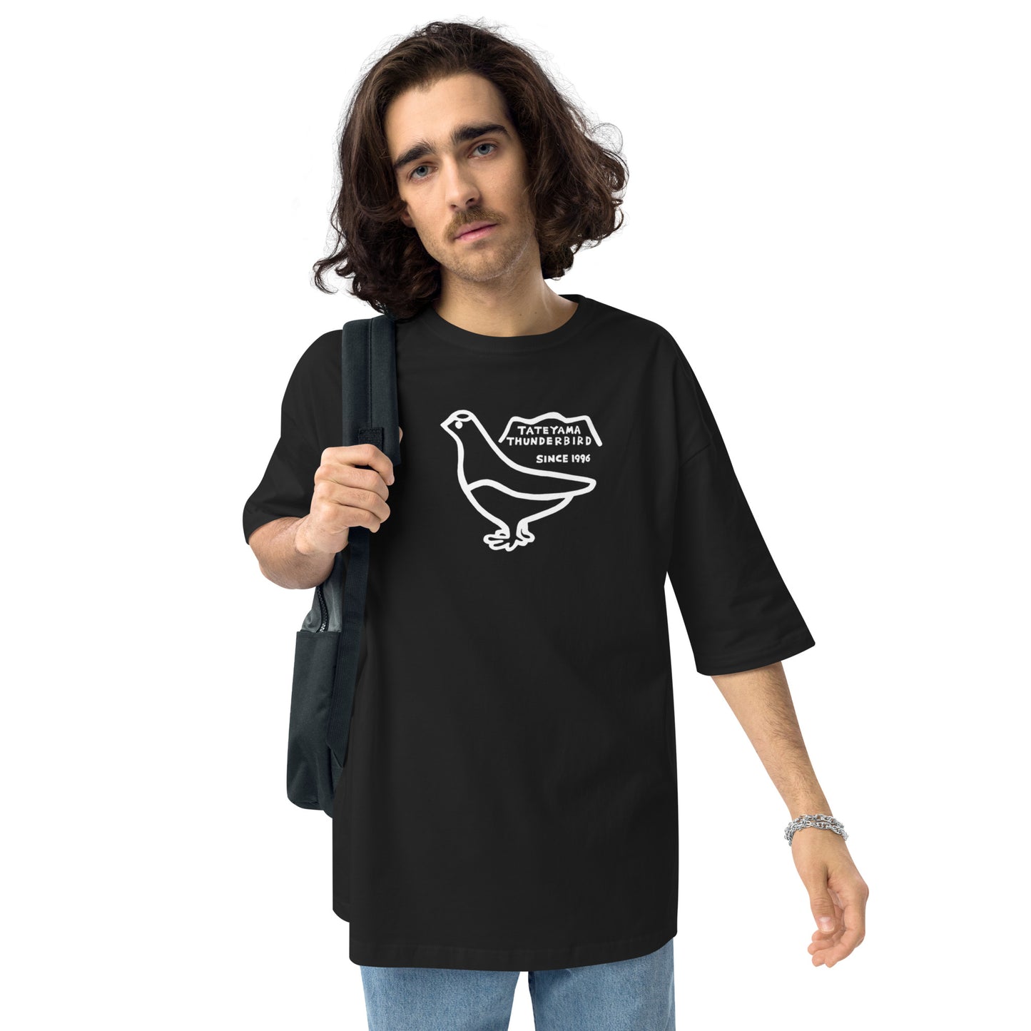 ビッグシルエット Tシャツ(雷鳥くん)
