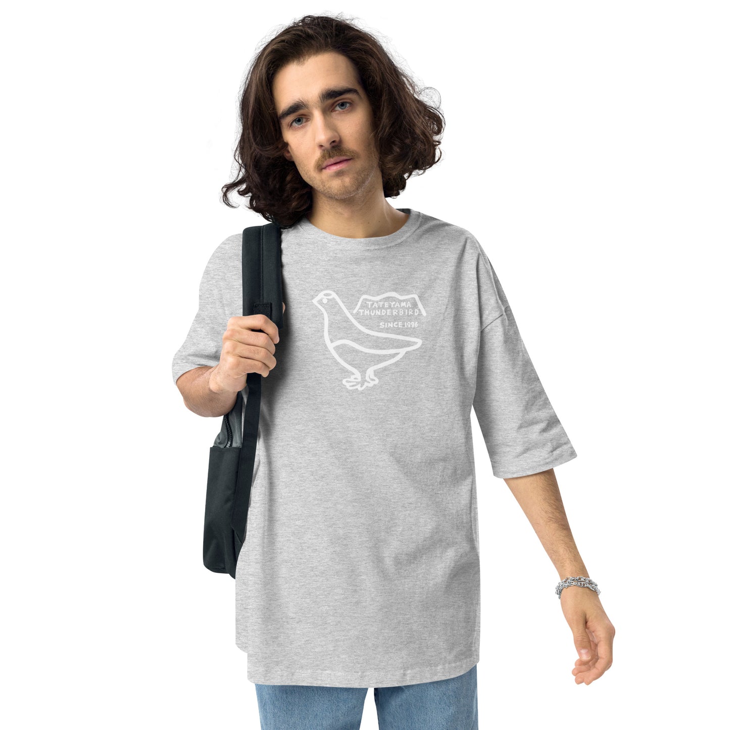 ビッグシルエット Tシャツ(雷鳥くん)