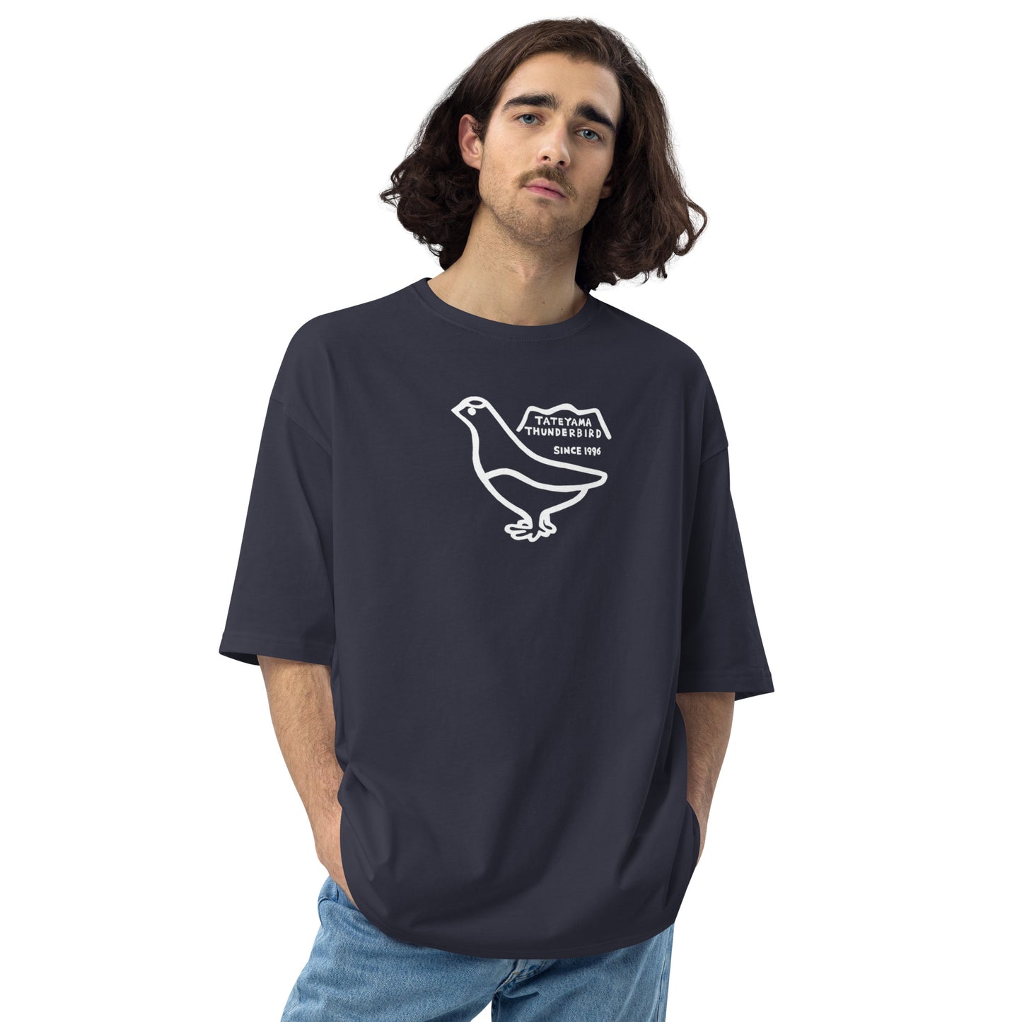ビッグシルエット Tシャツ(雷鳥くん)