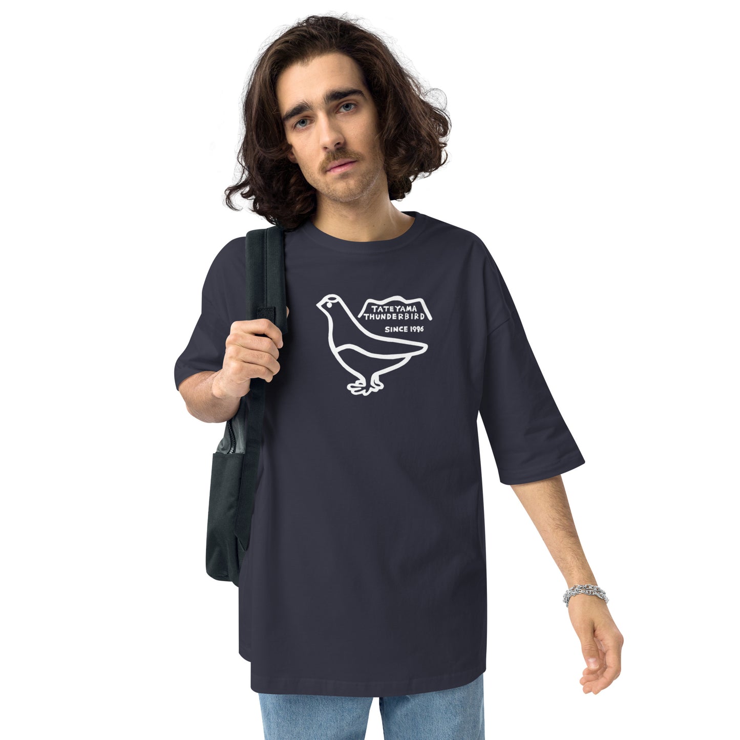 ビッグシルエット Tシャツ(雷鳥くん)