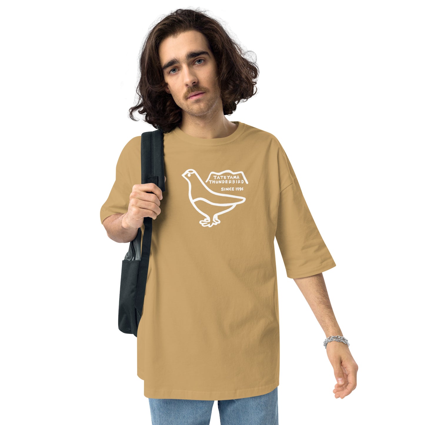 ビッグシルエット Tシャツ(雷鳥くん)