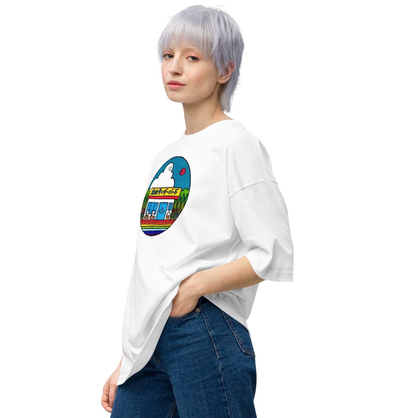 ビッグシルエット Tシャツ(店舗デザイン:晴天)