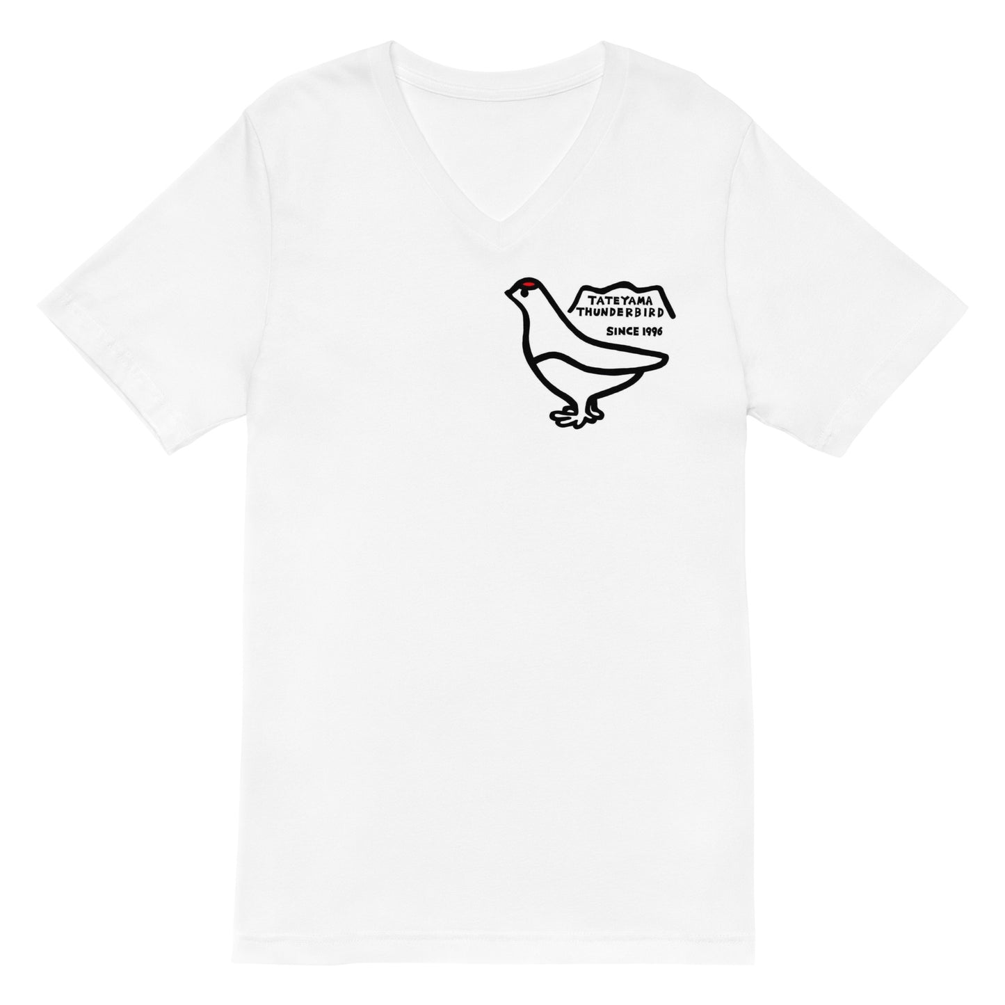 V-neck short-sleeved T-shirt (Raicho-kun)