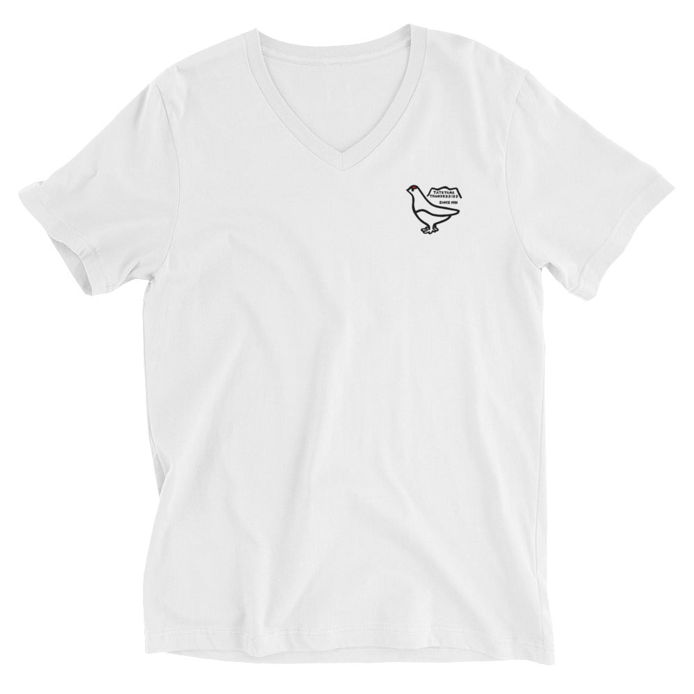 Short sleeve V-neck T-shirt (Raicho-kun)