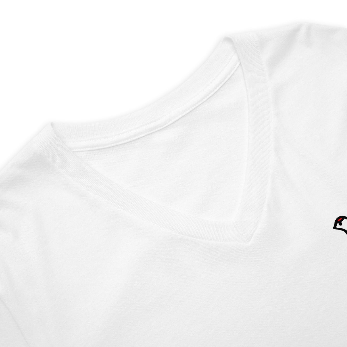 Short sleeve V-neck T-shirt (Raicho-kun)