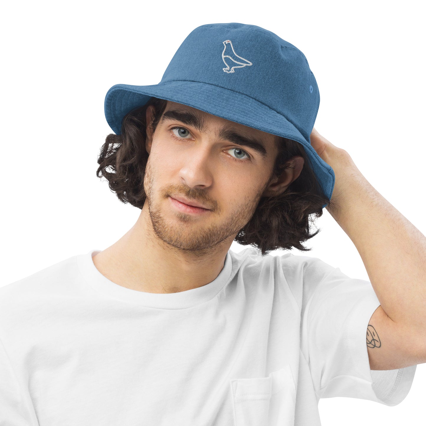 Denim bucket hat (Raicho-kun)