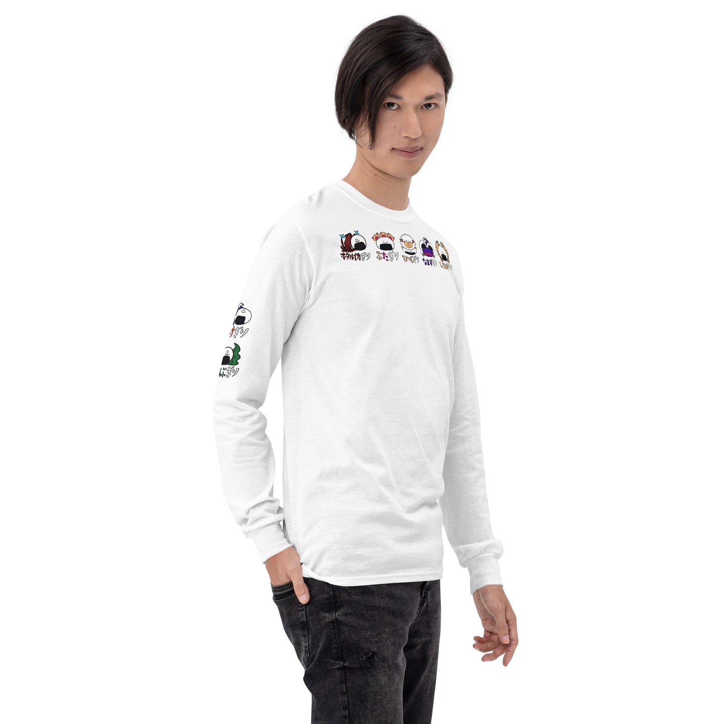 Long sleeve T-shirt (store design: Onigiri large collection 2)