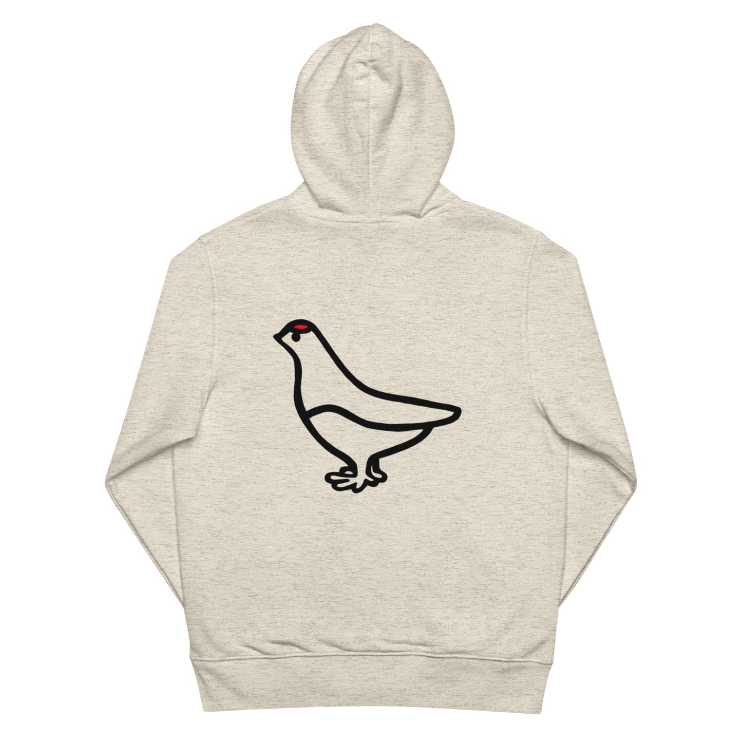 Basic hoodie (logo on the front &amp; big Raicho on the back)